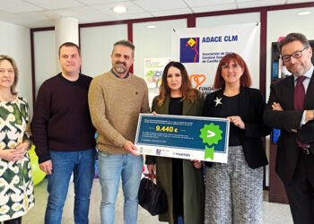 La plantilla de Valoriza dona cerca de 10.000 euros a la Asociación de Daño Cerebral Sobrevenido de Castilla-La Mancha La plantilla de Valoriza dona cerca de 10.000 euros a la Asociación de Daño Cerebral Sobrevenido de Castilla-La Mancha