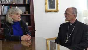 La subdelegada del Gobierno en Guadalajara se reúne con el obispo