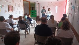 La Unidad de Salud Bucodental de Tarancón desarrolla actividades de educación para la salud en las residencias de mayores de la localidad