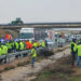 Los agricultores cortan la A-3 en Tarancón y Castillo de Garcimuñoz 3 Los agricultores cortan la A-3 en Tarancón y Castillo de Garcimuñoz