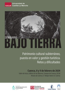Marta Tirado pone en valor los túneles de la Cuenca Subterránea en el seminario ‘Bajo Tierra, patrimonio cultural subterráneo’