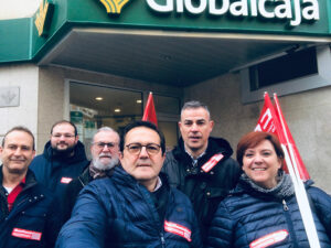 Más del 85% de las personas trabajadoras de Banca, Ahorro y Cooperativas de crédito secundan en Castilla-La Mancha la primera huelga parcial del todo el sector financiero