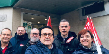Más del 85% de las personas trabajadoras de Banca, Ahorro y Cooperativas de crédito secundan en Castilla-La Mancha la primera huelga parcial del todo el sector financiero