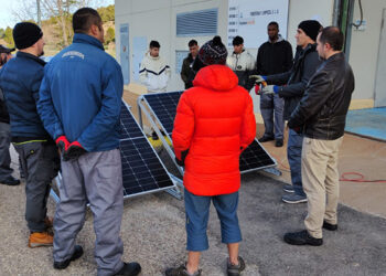 Naturgy forma a instaladores fotovoltaicos para promover la empleabilidad ligada a las renovables en el entorno de Zorita