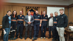 Relevo de jefe en la Agrupación de Voluntarios de Protección Civil de Huete