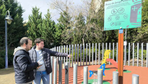 Renovadas otras dos nuevas zonas de juego infantil, en El Soto y Carretera de Marchamalo