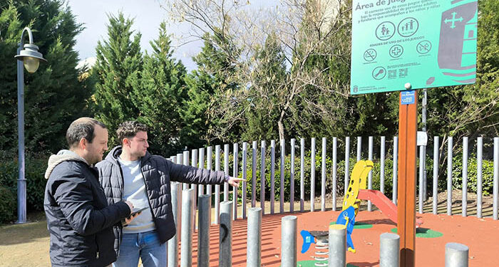 Renovadas otras dos nuevas zonas de juego infantil, en El Soto y Carretera de Marchamalo