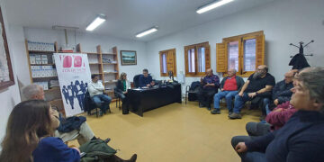 Una quincena de personas asisten a la jornada de AMEP en la localidad de Laguna del Marquesado