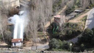 Beleña ya ha desembalsado en este invierno casi el doble de su capacidad total