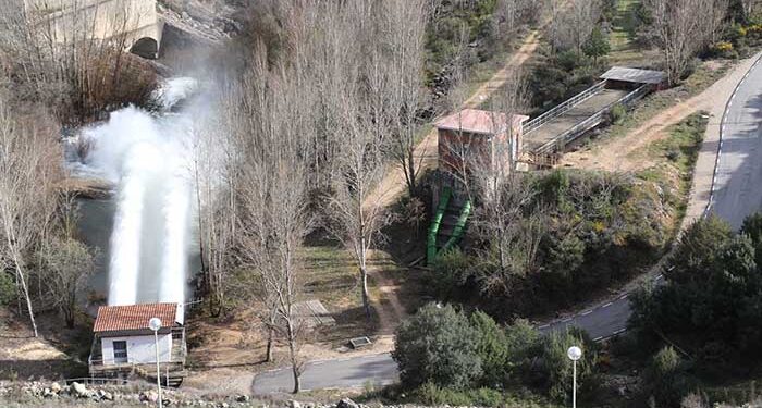 Beleña ya ha desembalsado en este invierno casi el doble de su capacidad total