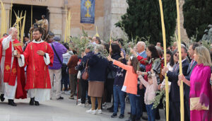 Brillante procesión del Domingo de Ramos en Guadalajara