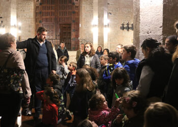 Buena acogida de la primera edición de las visitas guiadas por las cofradías de Guadalajara destinadas al público infantil