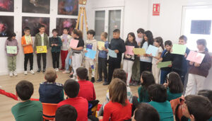 Catarata de cuentos contados en Cabanillas en el “Día de la Narración Oral”