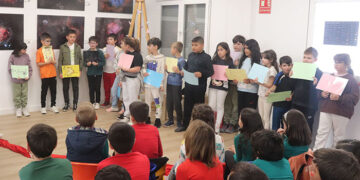 Catarata de cuentos contados en Cabanillas en el “Día de la Narración Oral”