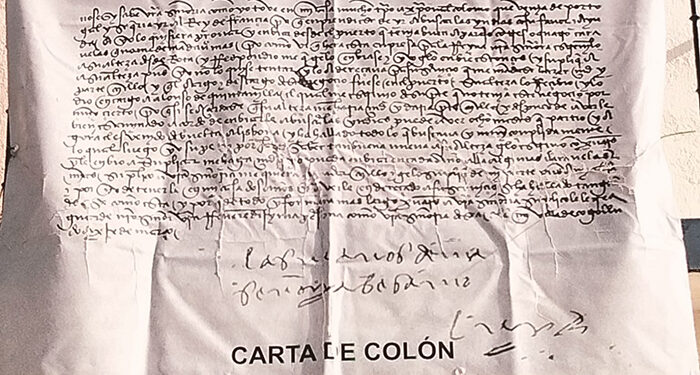 Cogolludo pone en valor uno de los primeros documentos escritos que prueba el descubrimiento de América