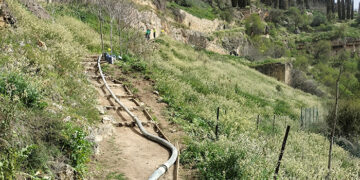 El Ayuntamiento de Cuenca recuerda que el Sendero del Hocino de Federico Muelas permanece cortado mientras se ejecutan las obras de acondicionamiento