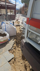 Finalizan las obras de mejora del suministro de agua en el casco histórico de Cabanillas