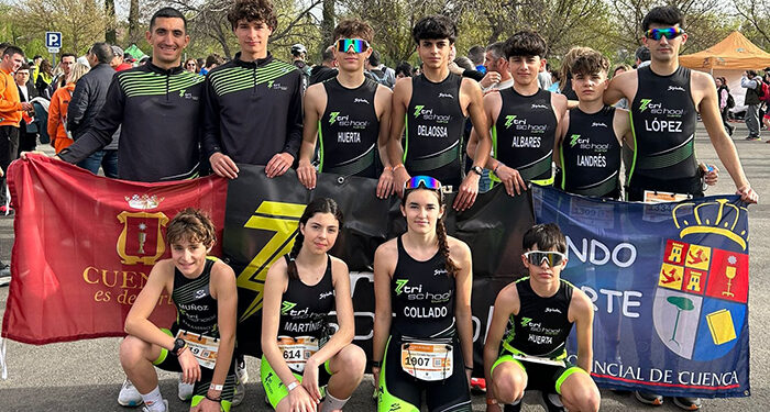 Gran estreno en Liga del equipo de Trischool Cuenca 1 Gran estreno en Liga del equipo de Trischool Cuenca