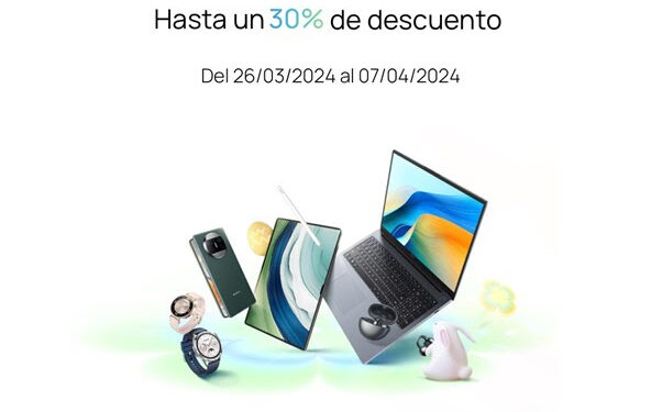 Huawei comienza las Rebajas de Primavera con ofertas flash y descuentos de hasta el 30% en la mejor tecnología 1 Huawei comienza las Rebajas de Primavera con ofertas flash y descuentos de hasta el 30% en la mejor tecnología
