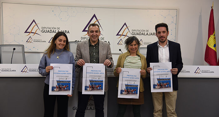 La Diputación de Guadalajara acerca la Escuela de Vela de Alocén al alumnado de la provincia con ‘Guadalajara Azul’