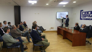 La Junta Directiva de CEOE-Cepyme Cuenca conversa con Toroverde sobre las necesidades empresariales del parque