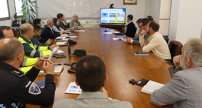 La subdelegada del Gobierno en Guadalajara incide en la necesidad de proteger la seguridad vial de los usuarios más vulnerables