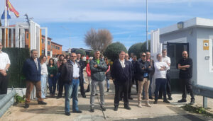 Los trabajadores penitenciarios de Cuenca se concentran por el asesinato de Nuria, trabajadora del centro penitenciario Más d´Enric