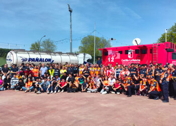 Más de 110 personas participan en un simulacro de emergencias por inundaciones en Cabanillas del Campo