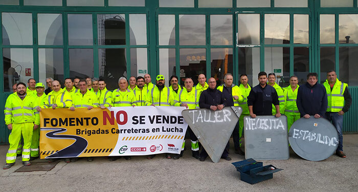 Nueva concentración contra el deterioro del taller de Fomento en Cuenca 1 Nueva concentración contra el deterioro del taller de Fomento en Cuenca