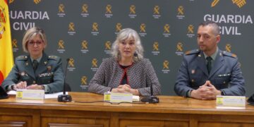 La Guardia Civil desmantela en Guadalajara un grupo criminal de aluniceros dedicado al robo en bares