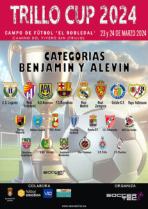 Pequeñas promesas del fútbol llenarán El Robledal este fin de semana para disputar la Trillo Cup 2024