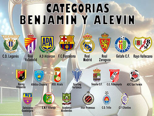 Pequeñas promesas del fútbol llenarán El Robledal este fin de semana para disputar la Trillo Cup 2024