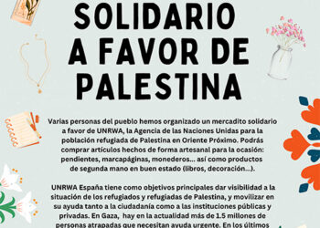 Setiles acoge un mercadito solidario a favor de Palestina en Semana Santa Setiles acoge un mercadito solidario a favor de Palestina en Semana Santa