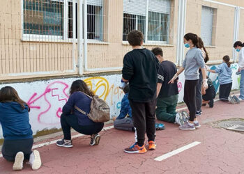 Un mural en Cabanillas para recordar que uno es de donde quiere Un mural en Cabanillas para recordar que uno es de donde quiere