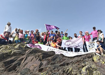 Un total de 61 personas, la gran mayoría mujeres, participaron ayer en la I Subida al Ocejón por la Igualdad Un total de 61 personas, la gran mayoría mujeres, participaron ayer en la I Subida al Ocejón por la Igualdad