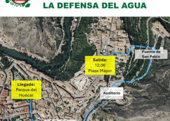 Cadena humana este domingo en Cuenca para reclamar mayor protección del agua ante la creciente contaminación por nitratos