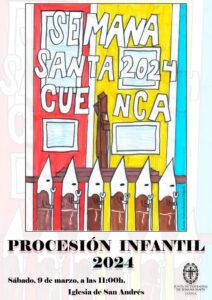 La Procesión Infantil llenará de ilusión nazarena el Casco Antiguo de Cuenca este sábado, 9 de marzo