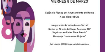 El Ayuntamiento de Huete se une a la celebración del Día de la Mujer el 8 de marzo
