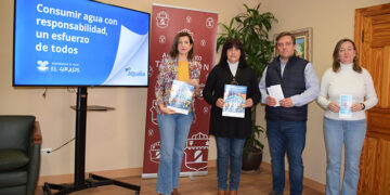 El Ayuntamiento de Tarancón se suma a la campaña de concienciación para el consumo responsable de agua de la Mancomunidad de Aguas El Girasol y Aqualia