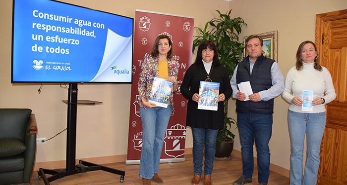 El Ayuntamiento de Tarancón se suma a la campaña de concienciación para el consumo responsable de agua de la Mancomunidad de Aguas El Girasol y Aqualia