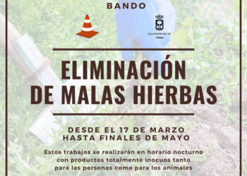 El Ayuntamiento de Yebes iniciará un plan de limpieza que eliminará las malas hierbas y malezas de la vía pública del municipio