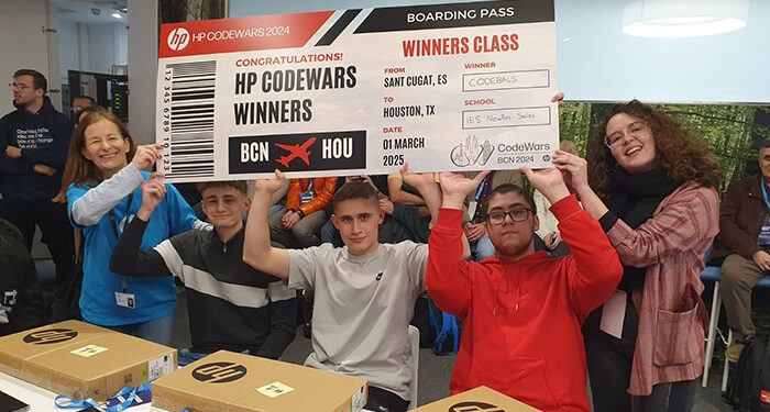 El IES Newton-Salas de Villanueva de la Torre gana la fase final nacional del HP CodeWars y representará a España en Estados Unidos 1 El IES Newton-Salas de Villanueva de la Torre gana la fase final nacional del HP CodeWars y representará a España en Estados Unidos