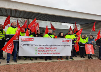 El sector de Atención a la Discapacidad inicia movilizaciones en CLM para mejorar sus condiciones laborales y dignificar sus salarios, que en algunos casos siguen por debajo del SMI