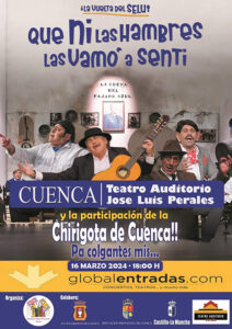 Este sábado Cuenca vuelve al Carnaval con los gaditanos La Chirigota del Selu, que tendrá como teloneros a los conquenses ‘Pa’ colgantes mis...’