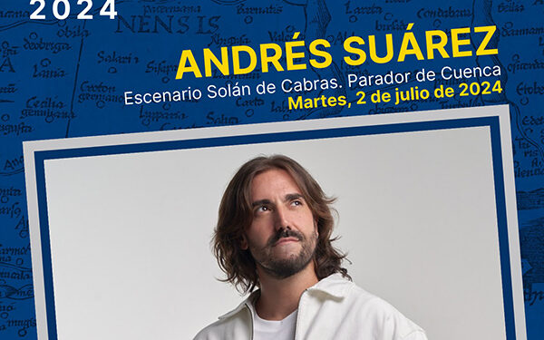 Andrés Suárez, canción de autor actual con acento gallego en Estival Cuenca 24