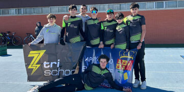 Excelente actuación de Trischool Cuenca en el Campeonato Regional de Duatlón de Almansa