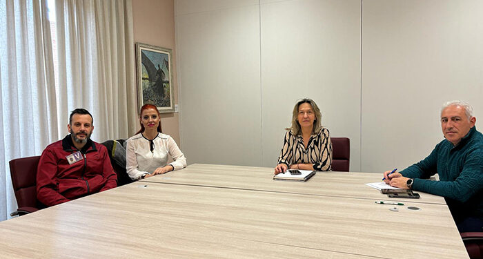 Guarinos recibe a los representantes del Sindicato Unificado de Policía