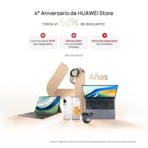 Huawei celebra el 4º Aniversario de su Store en España