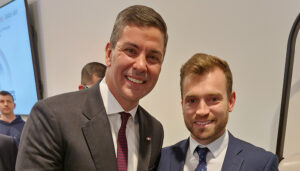 Impulsa Guadalajara, presente en un encuentro empresarial con el presidente de la República del Paraguay, Santiago Peña