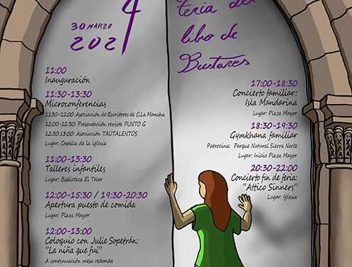 La cuarta edición de la Feria del Libro de Bustares se celebrará el sábado 30 de marzo